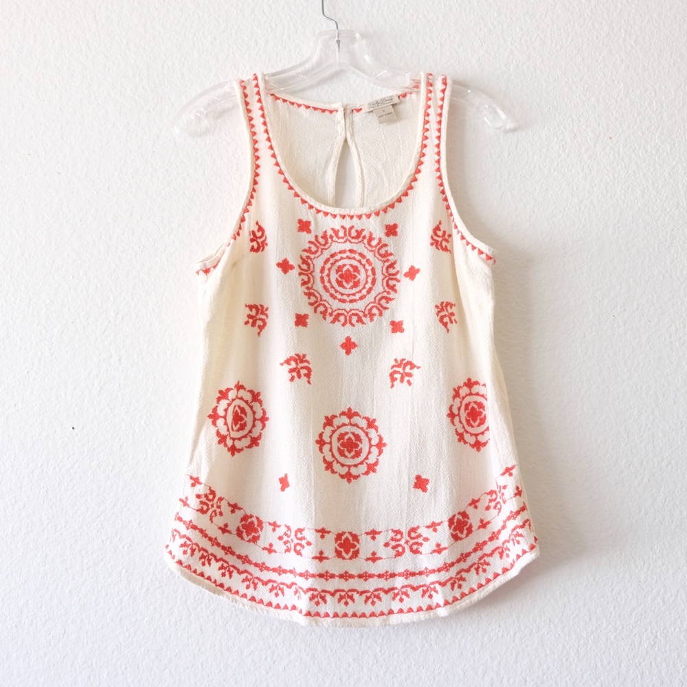 FINAL SALE Lucky Brand Sleeveless Top Size Small